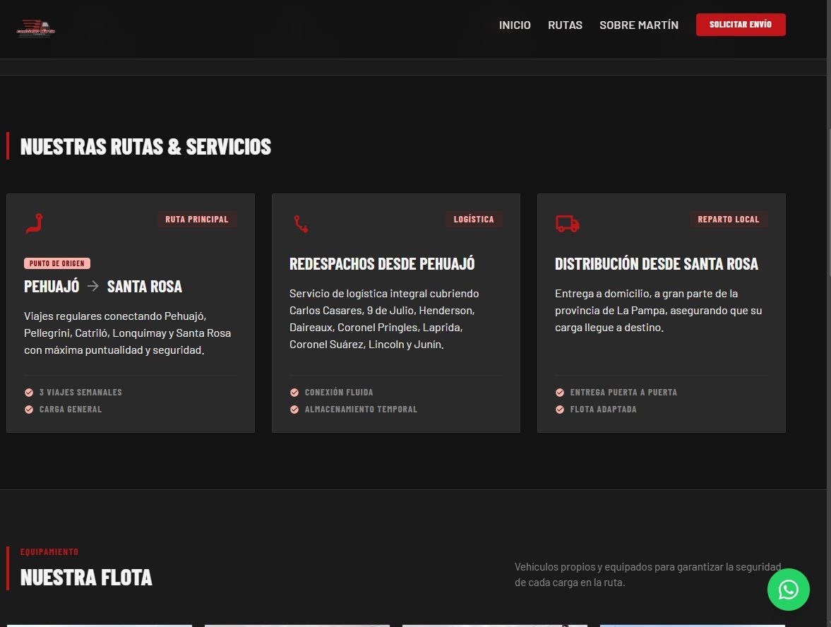 Rutas y servicios